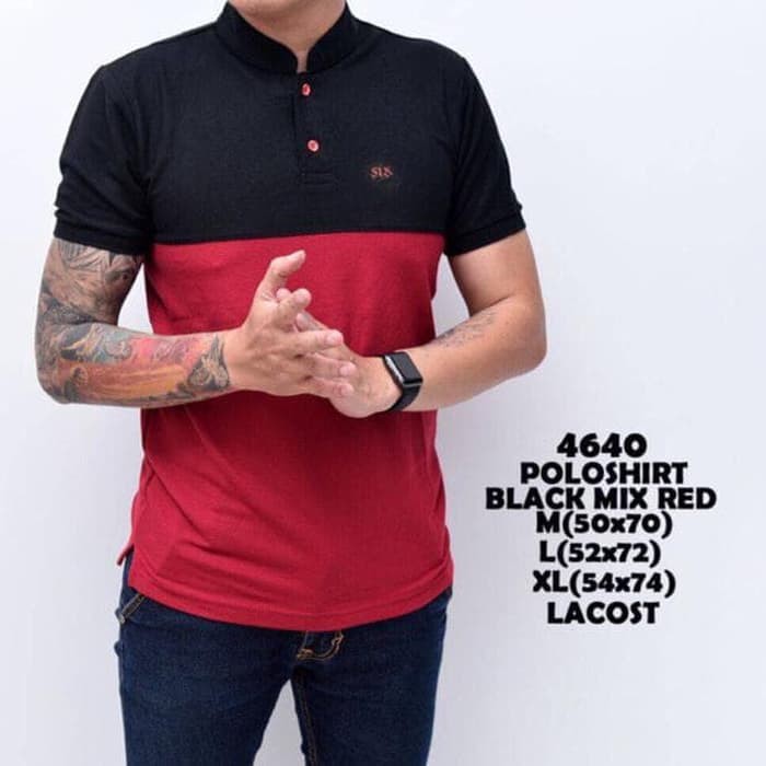 KAOS POLO PRIA KERAH SANGHAI / KAOS POLO DISTRO / KAOS POLO