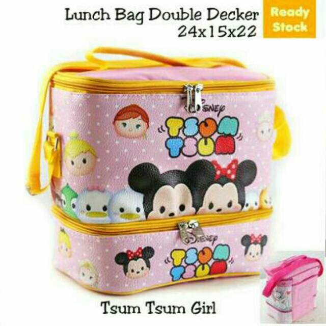 Free ongkir TAS BEKAL SERBAGUNA/ Lunch Bag Double Decker