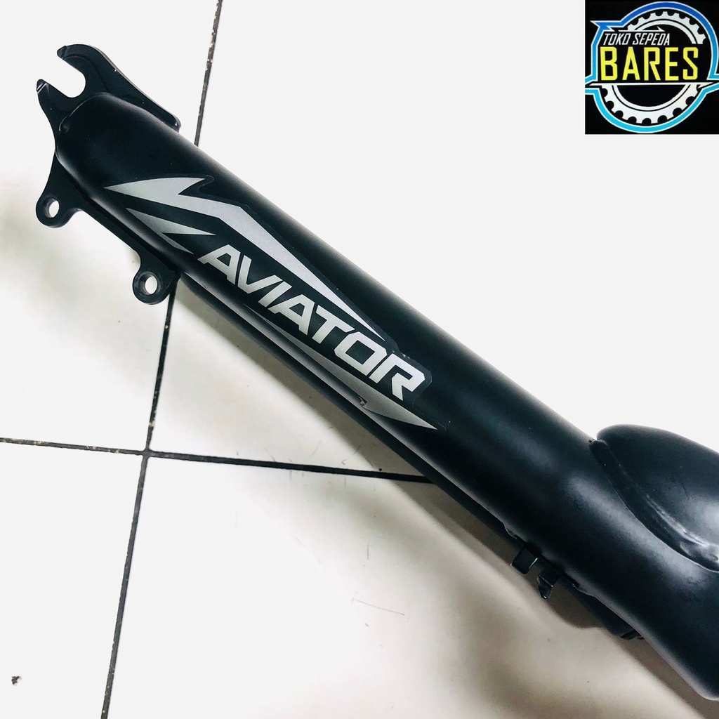 Fork Suspension Sepeda MTB 26 Aviator Non Lock Oversize / Garpu Porok