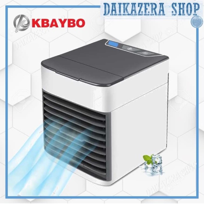 Air Cooler USB Mini Air Conditioner Kipas 7 Color LED Light