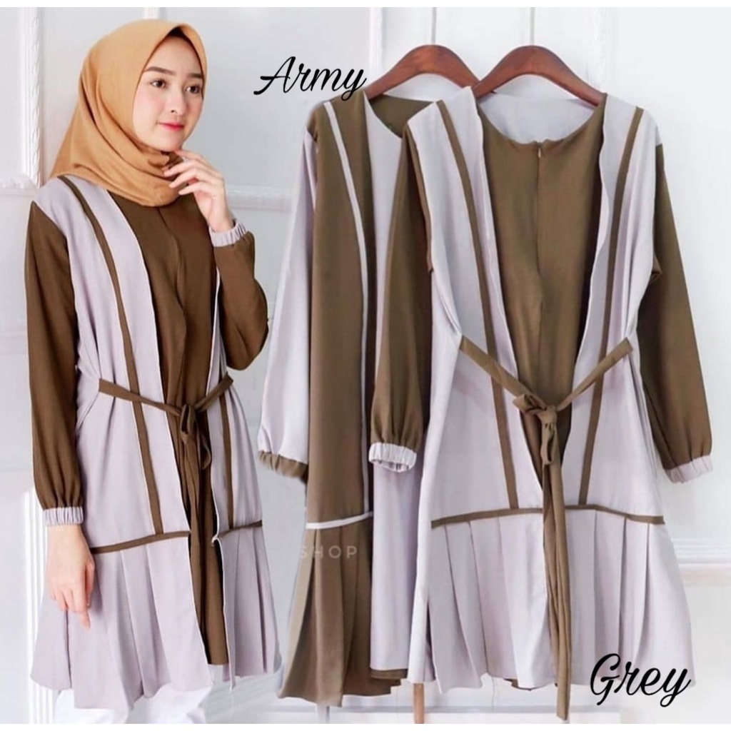 +[HNFK] Tunik Mizzu / Tunik Wanita / Tunik Abg / Tunik Dress Terbaru / Tunik / Atasan Muslim Wanita Terbaru