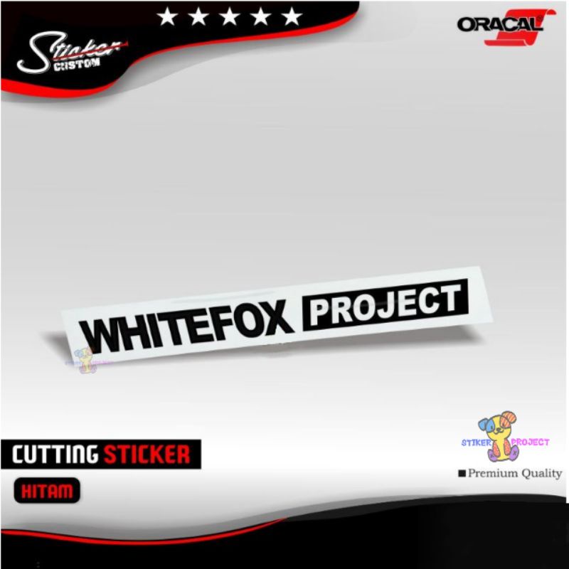 

Sticker whitefox peoject stiker cutting viral