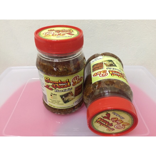 

Sambel Pecel Bu’e khas Kediri 250gram butol