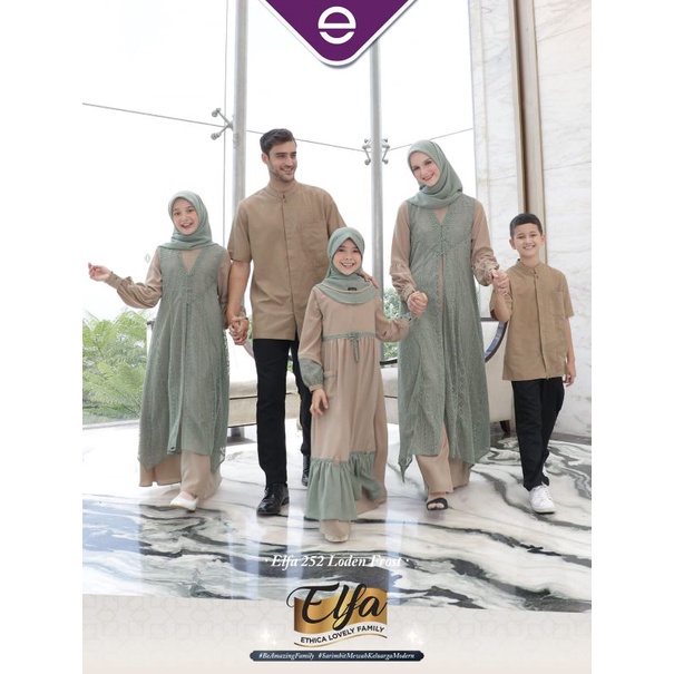 SARIMBIT ETHICA ELFA 252 LODEN FROST (KAHFI 204, KAHFI KIDS 152, KAGUMI 240, KAGUMI KIDS 111)