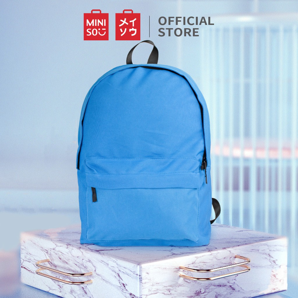  MINISO  Tas  Ransel  Wanita Pria 20L Backpack Tas  Punggung 