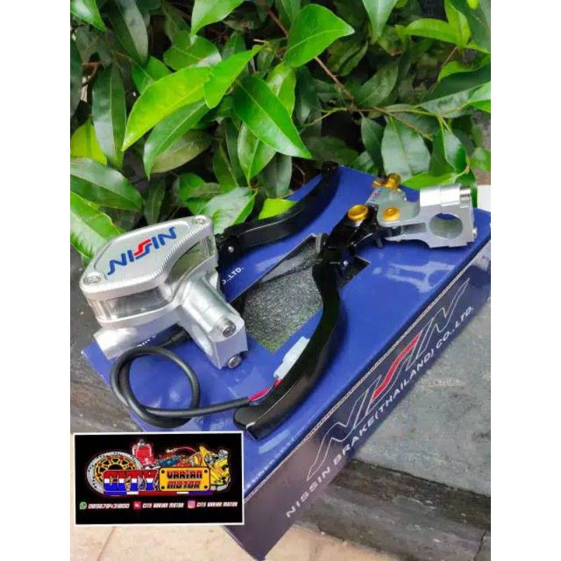 MASTER REM NISSIN 1SET  TABUNG KACA AQUARIUM KIRI KANAN