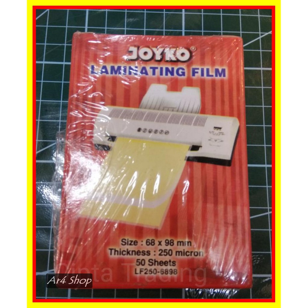 

TERLARIS Laminating Film - Joyko - Lf250-6898 & 40;Ktp& 41; 50S 250 Micron