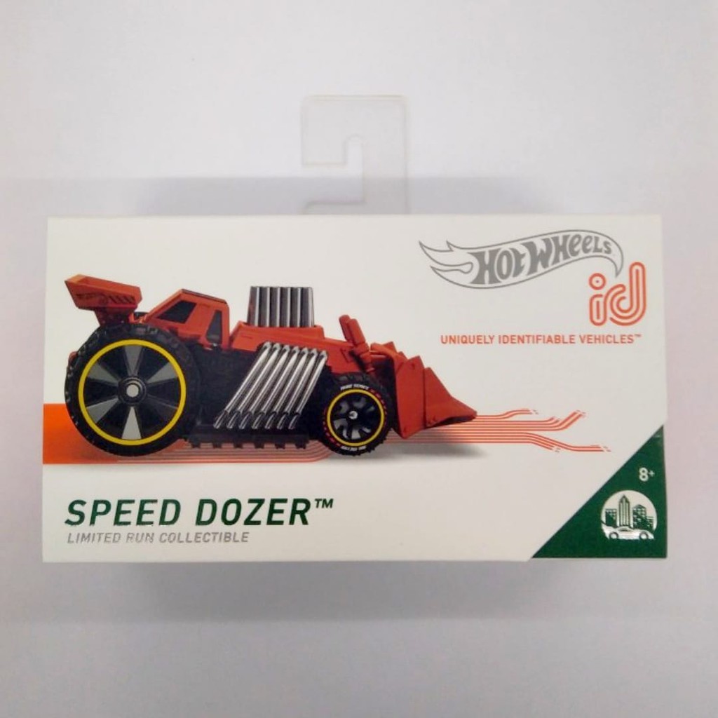 Diecast Hot Wheels SPEED DOZER HW ID Hotwheels Limited Run Collectible Scanable Mobil Mainan Anak