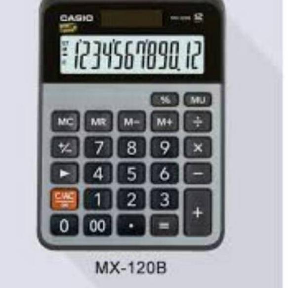 

Baru - CASIO MX-120B - Kalkulator Meja # DeskCalculator !