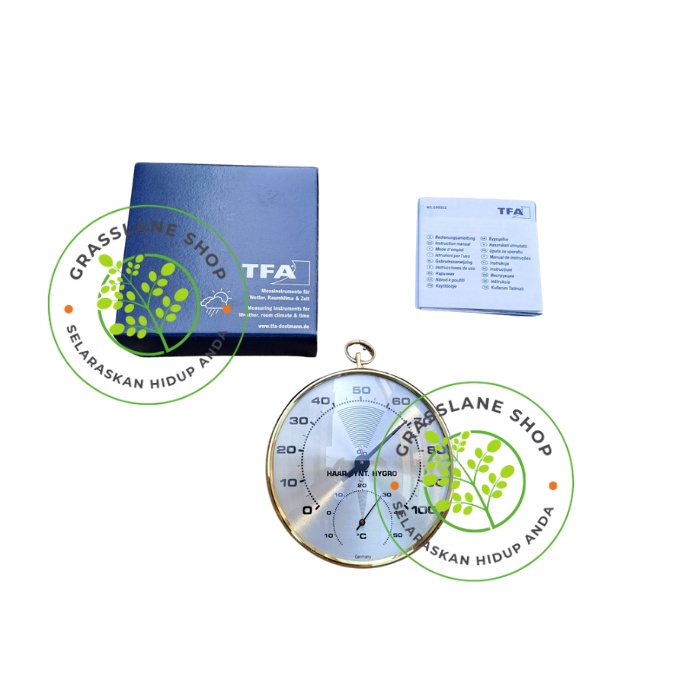 TFA Thermohygrometer Analog  Thermohygro Jarum 45.2007