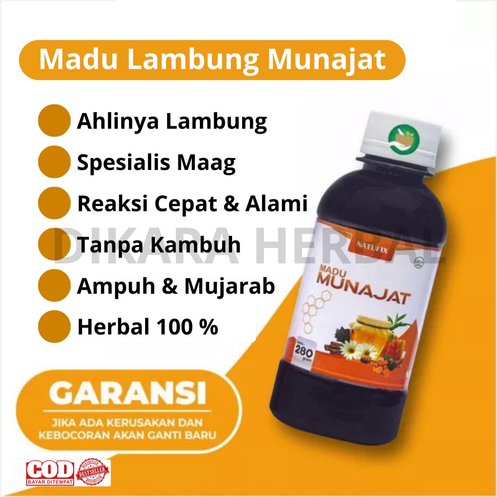 

Madu Asam Lambung dan Gerd Munajat Forte Obat Maag Kronis Herbal Obat Perut Kembung Begah - Sendawa Cegukan Terus Menerus Nyeri Ulu Hati