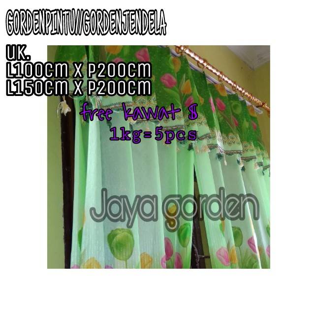 gorden pintu jendela murah/gorden pintu/gorden jendela/gorden/gorden ami