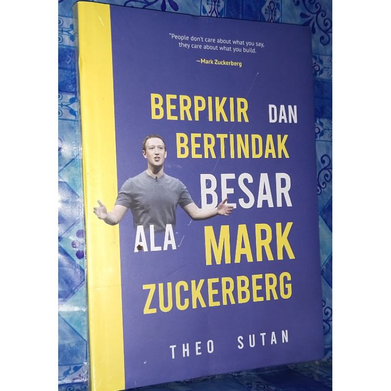 

berpikir dan bertindak besar, Mark Zuckerberg.buku ori