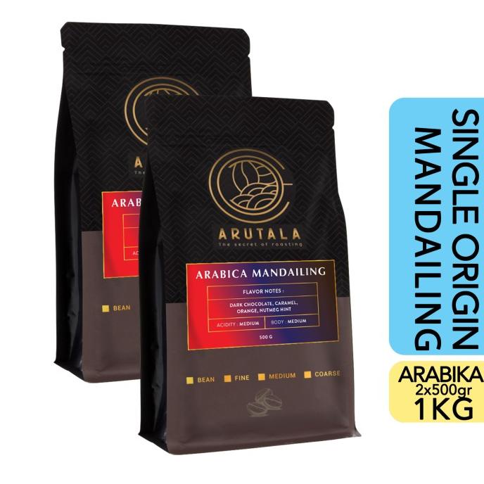 

[ COD ] ARUTALA Kopi Arabika Mandailing 1KG NEW Kode 1181