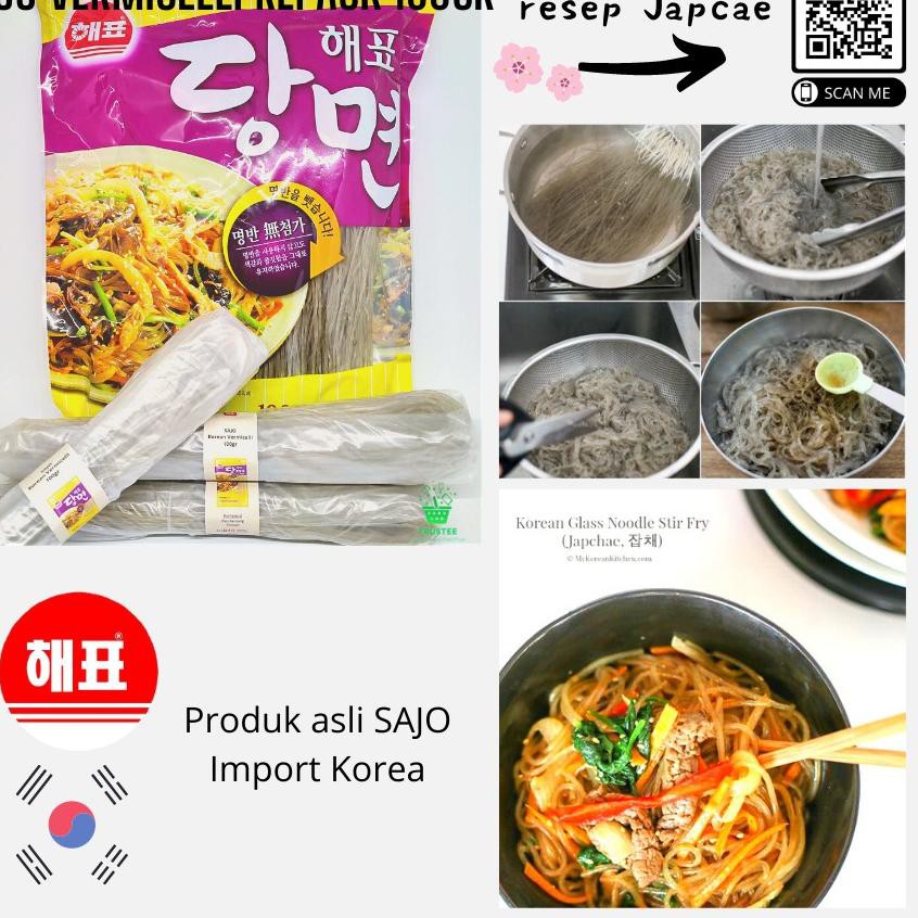 

[ NEW DROP ] TERMURAH Japchae / Dangmyeon / Suun Sohun Bihun Korea / Korean Vermicelli Noodle Glass