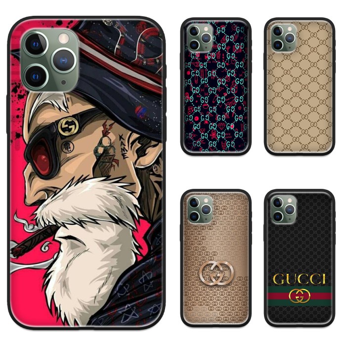 Casing hp iphone samsung oppo vivo xiaomi Motif Gucci