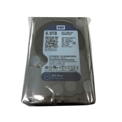 Harddisk WDC 6TB SATA3 64MB - Blue - WD60EZRZ - Garansi 2 Th