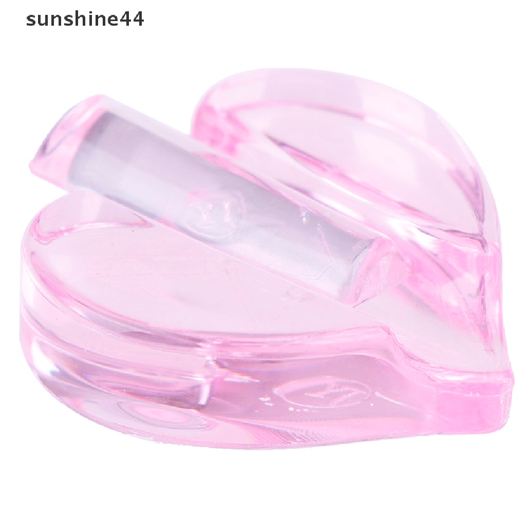 Sunshine 1 Set Cetakan Nail Art / Manicure Bentuk Lengkung