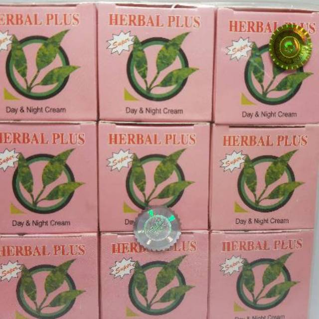 CREAM HERBAL PLUS SUPER ORI HOLO DAUN LUSINAN