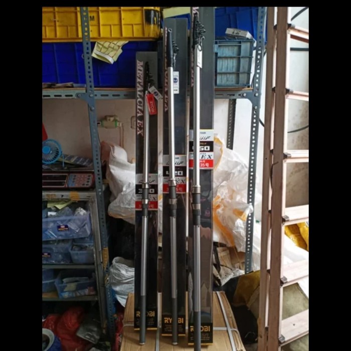 Termurah.. Joran Ryobi Metalcia 450 Joran Surf Casting Metalica Model Ex Putar Cv