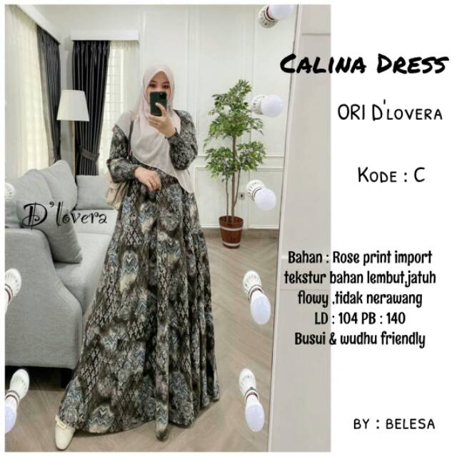 Calina Dress ori by D'Lovera