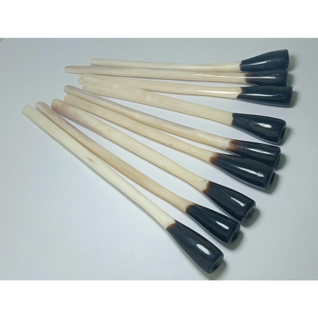 pipa rokok tulang sapi panjang 13-18cm