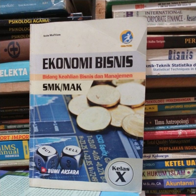 buku ekonomi bisnis kelas 10/X/1 smk mak bumi aksara revisi