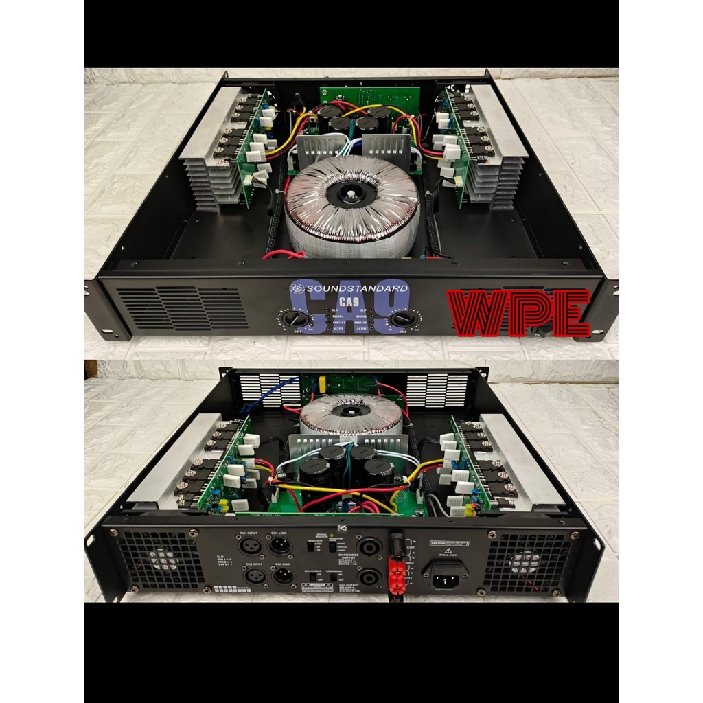 power amplifier soundstandard ca9 / soundstandard ca 9