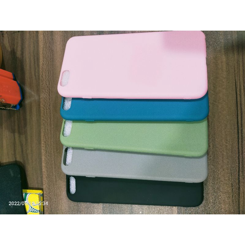 Six candy case iPhone 6, 6 plus, iPhone 7, iPhone 7 plus premium softcase warna polos