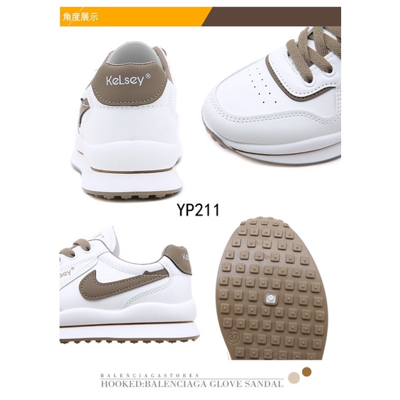 SEPATU SNEAKERS KELSEY YP211 SEPATU WANITA NYLON SNEAKERS CASUAL IMPORT