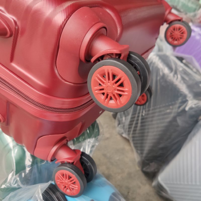 One Colour Set Koper ABS 100% ZL20B 24&quot; GARANSI 1 TAHUN koper murah koper polo koper kuat koper fiber koper plastik