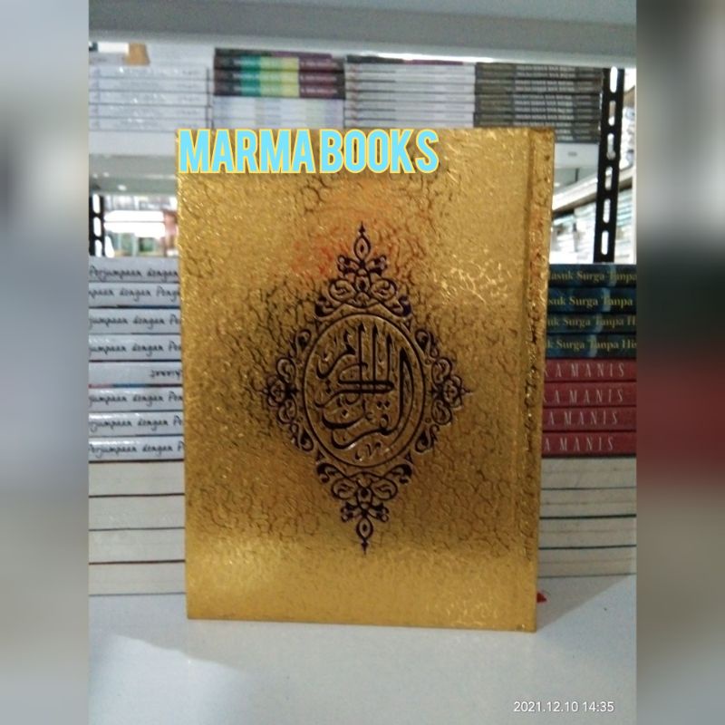Al Quran Mushaf Ukuran A5 / Al Quran EMas / Al Quran Biasa Laminating Tanggung