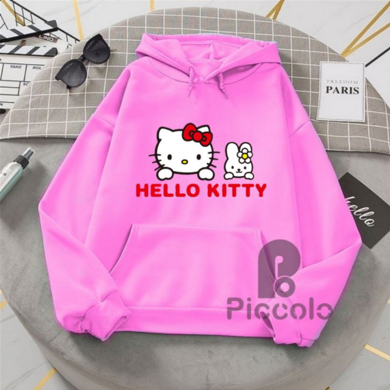 HOODIE/SWEATER ANAK KARAKTER HELLO KITTY UNTUK USIA 4-10 TAHUN Bahan Premium