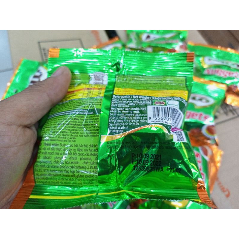 NESTLE MILO COKLAT NUGGETS 25g