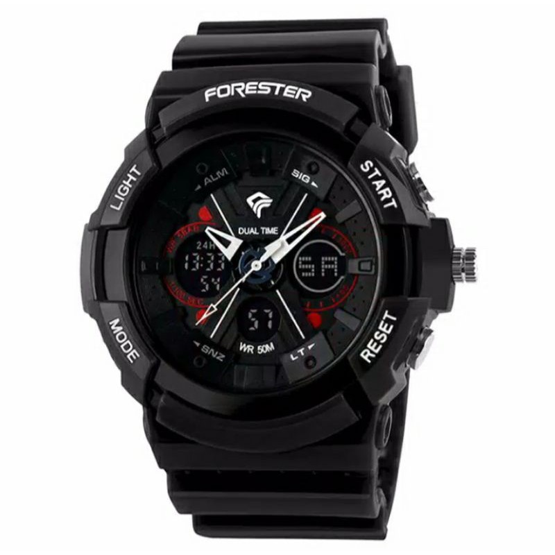 Jam Tangan Forester JTF 1005 Digital Analog Watch CR2016/SR 100% ORI