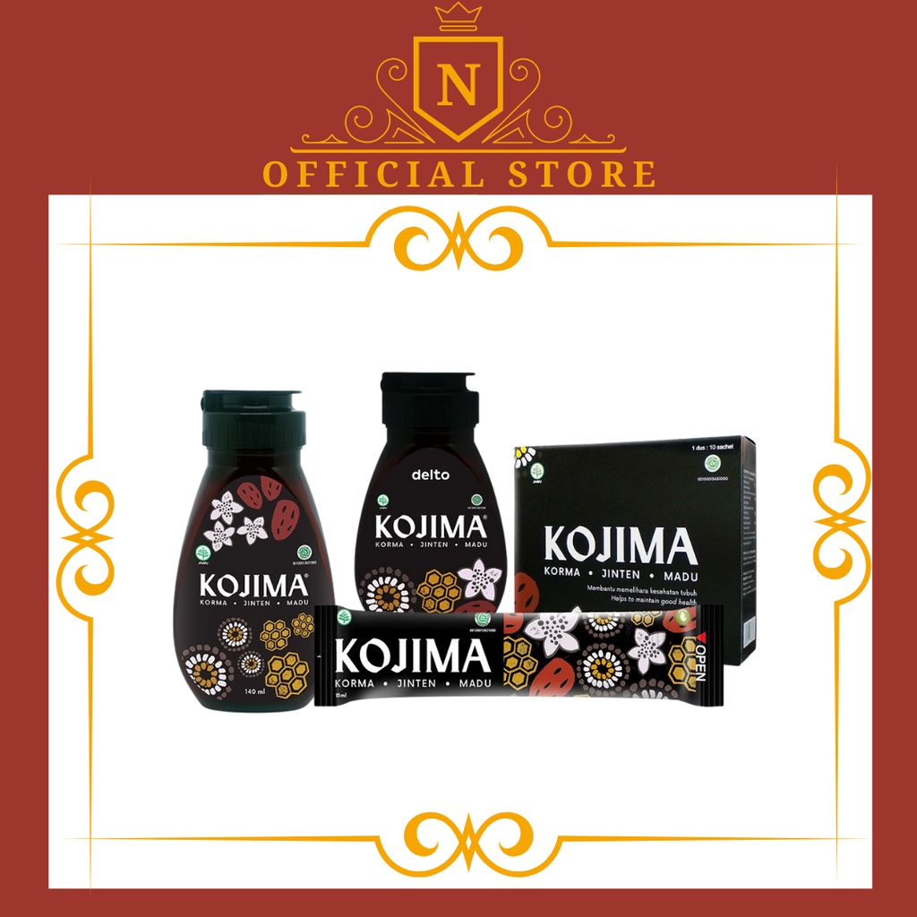 Kojima Korma Jinten Madu / Kojima Botol 140 ML / Kojima Botol 100 ML / Kojima 1 Dus 10 Sachet