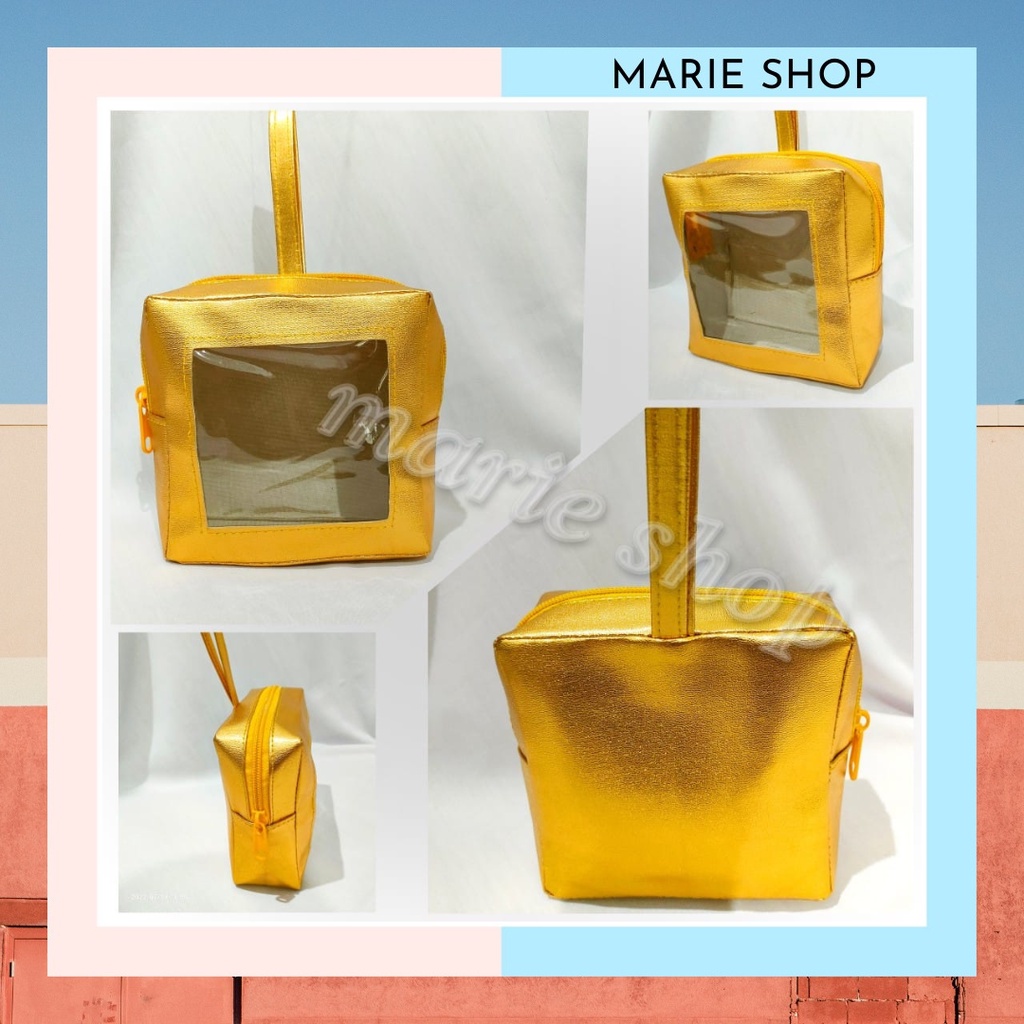 [ RKL ] POUCH KOSMETIK - TAS KOSMETIK - POUCH MIKA TRANSPARANT