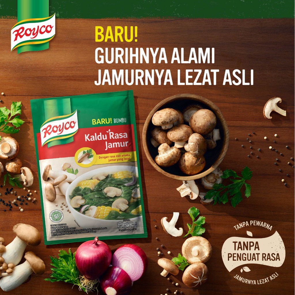 

Royco kaldu jamur 40 gram