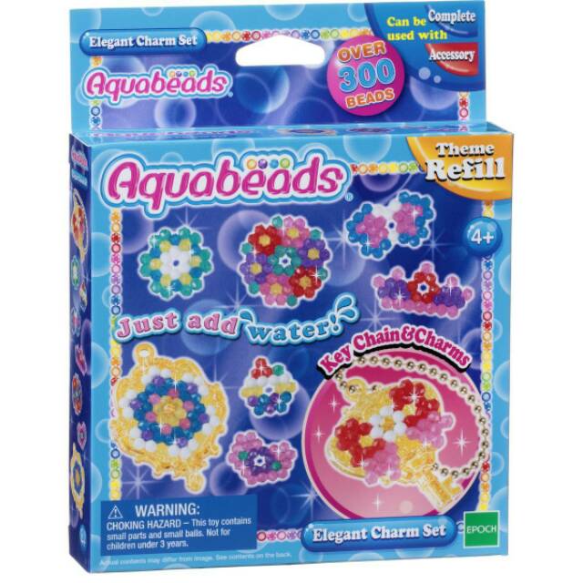 Aneka Refill AQUABEADS ZOO / GARDEN / TEA TIME / GEM / CHARM / SYLVANIAN FAMILY