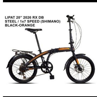 Sepeda Lipat Exotic 2026 RX Disc Brake 20inch