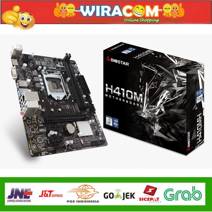 BIOSTAR H410MH / H410 MH MOTHERBOARD Intel GEN 10 Socket 1200