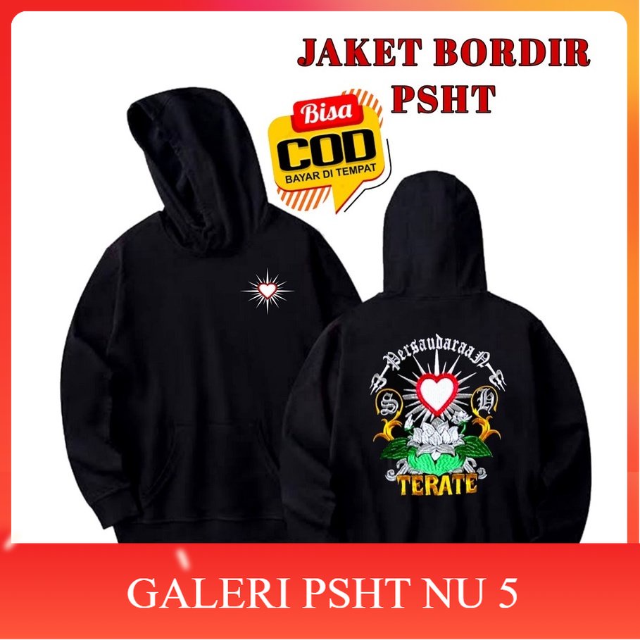 JAKET BORDIR PSHT-JAKET PSHT TERBARU-JAKET PSHT DISTRO-JAKET PSHT KEREN--JEMPER PSHT-SWETER PSHT