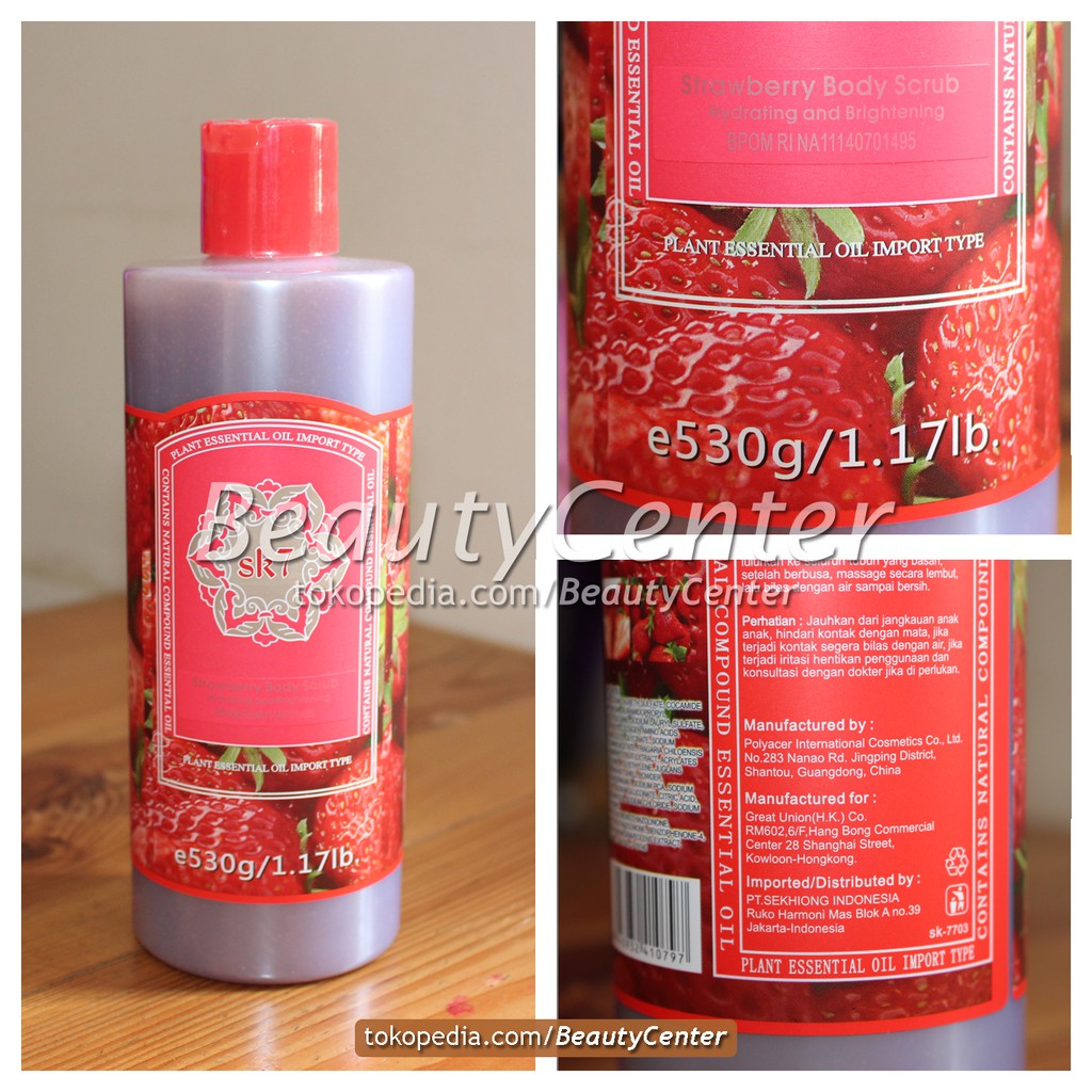 [[#Beautyfull]] - Sabun Cair SK 7 / SK 7 Shower Gel / sudah BPOM Varian Strawberry