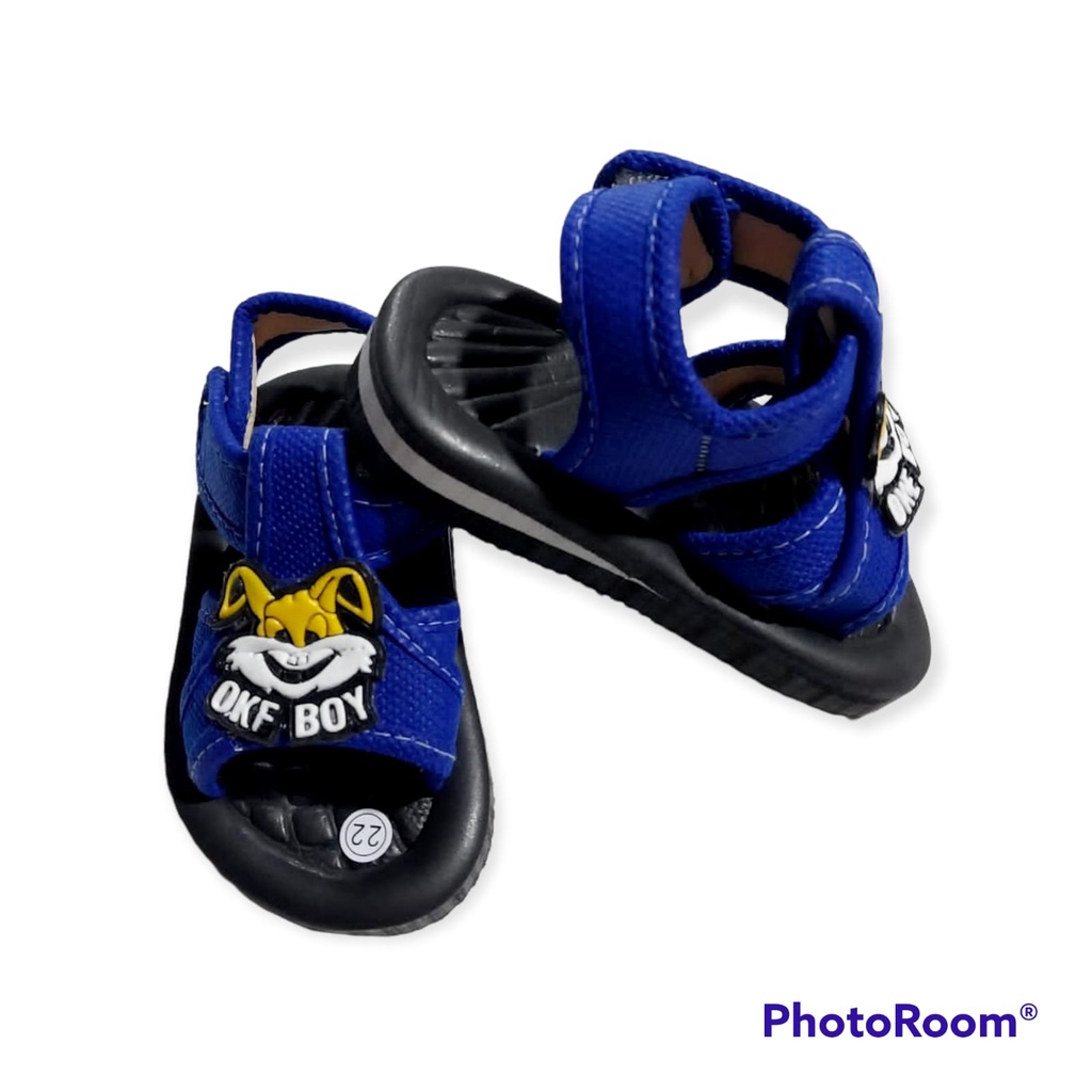 SANDAL ANAK GUNUNG LAKI LAKI MOTIF CEMEN