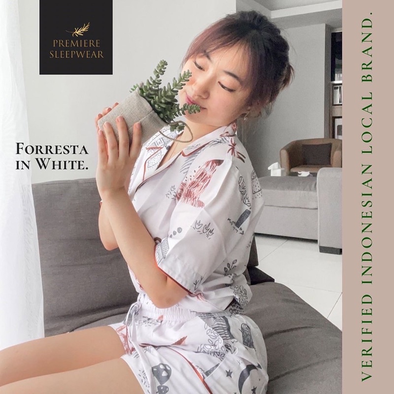 CLEARANCE SALE Shortpants set Piyama Wanita by PREMIERESLEEPWEAR cotton pajamas-3