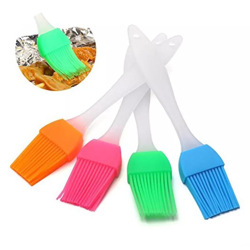 (FO)Kuas Silikon Oles Kue Tahan Panas Silicone Brush Dapur Roti BBQ Cake Minyak Mentega Anti Rontok