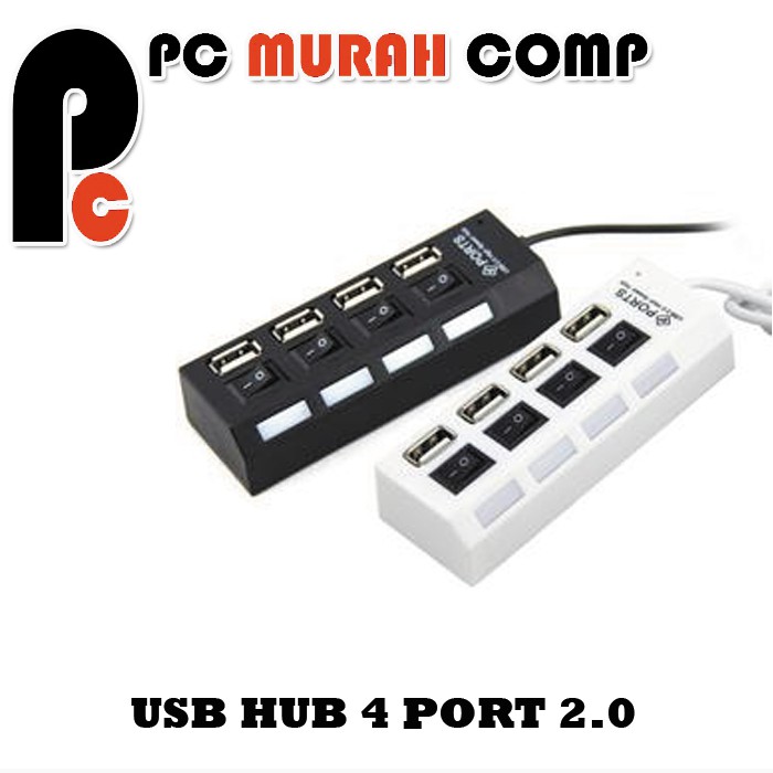 USB HUB M-TECH V.2.0 4 PORT