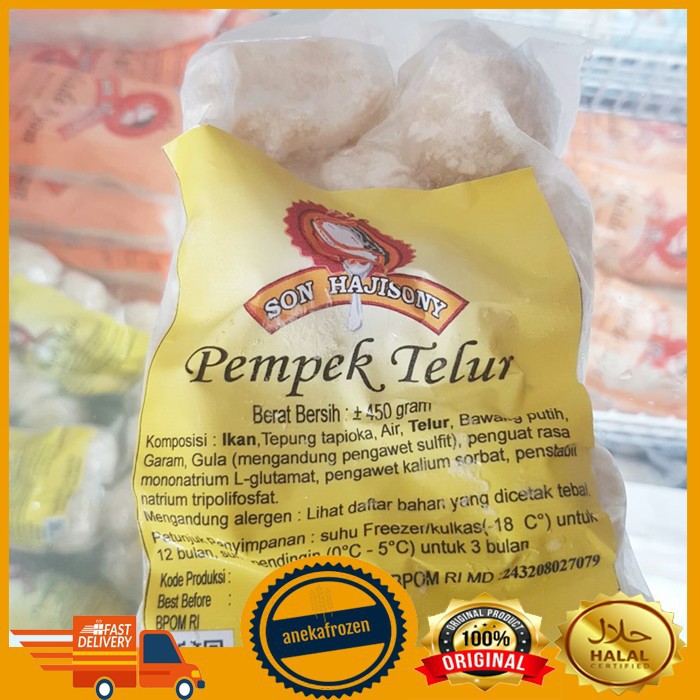 

Pempek Telur Son Haji Soni Lampung Asli enak murah Berkwalitas