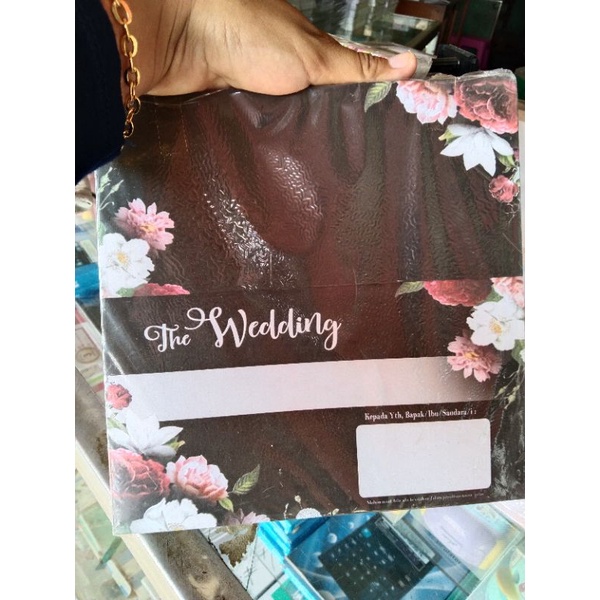 Blanko undangan kosong+plastik opp