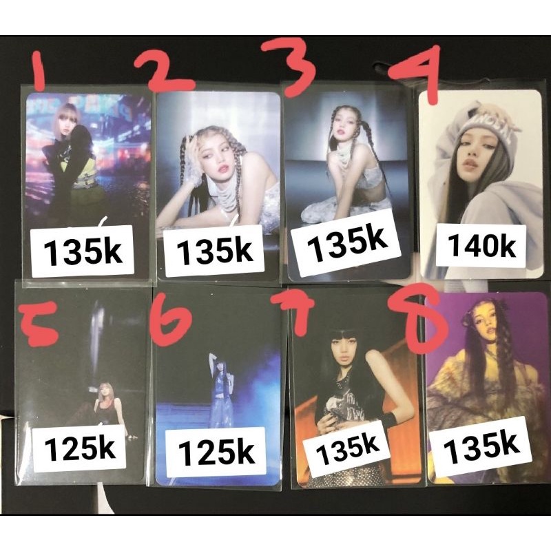 LALISA Sharing Photocard Album Official